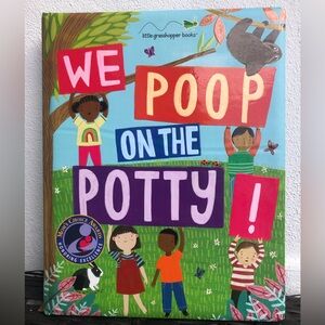 We Poop on the Potty  Big Children's training  potty Book